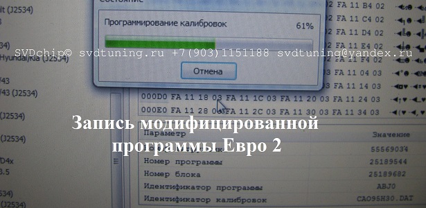 Чип тюнинг: запись модифицированной прошивки