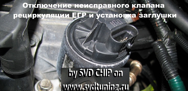 Клапан рециркуляции отработанных газов ЕГР