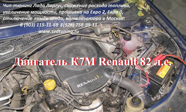Двигатель K7M Renault