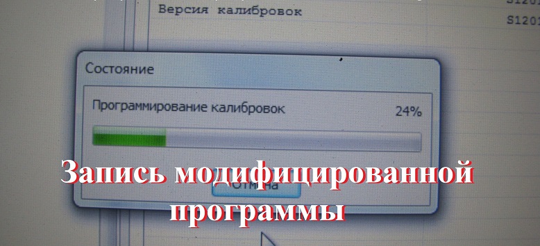 Запись прошивки блока управления Евро 2 с отключенным катализатором