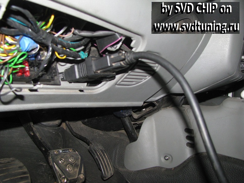 Процесс подключения к Renault Kangoo